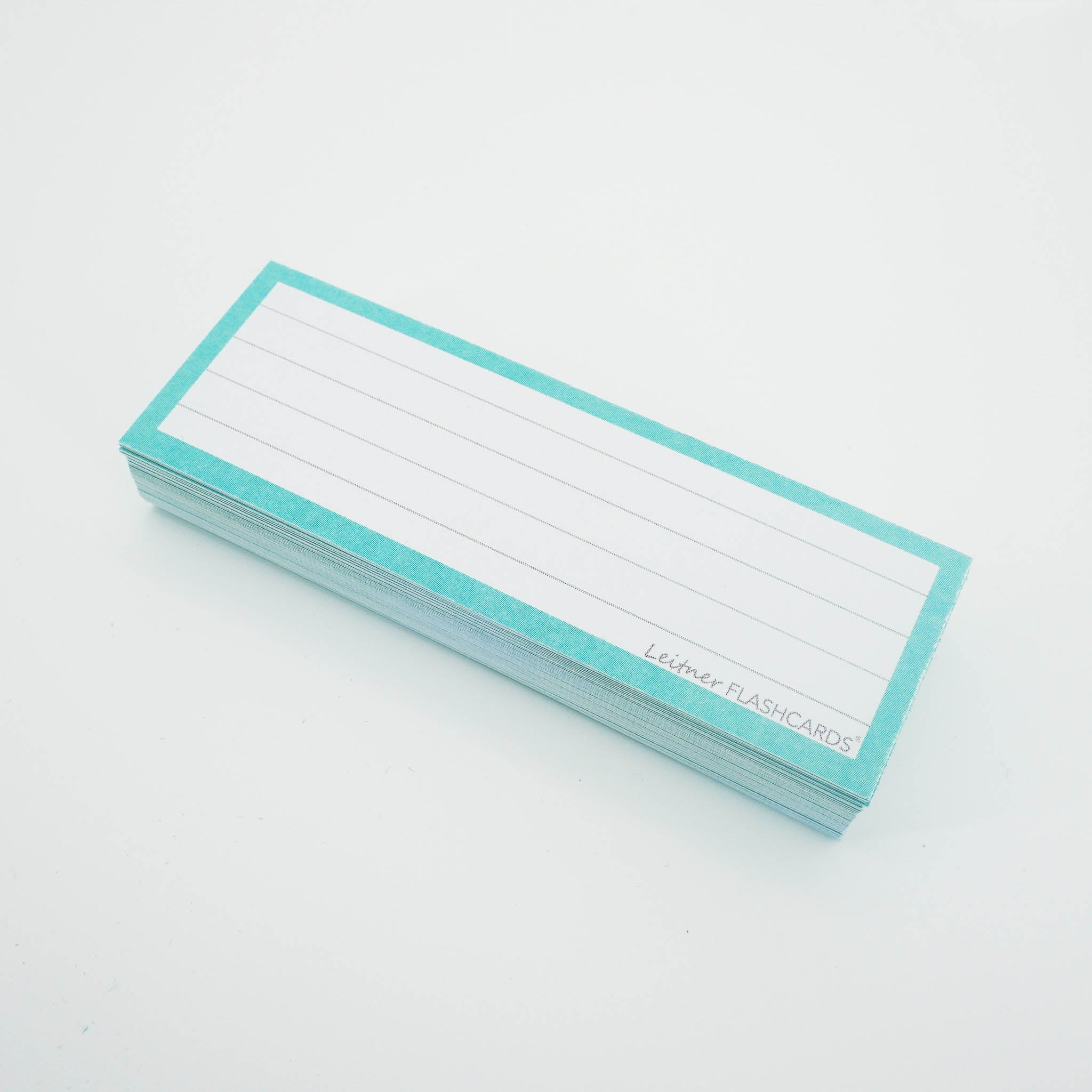 Leitner Vocabulary Cards Pastel Lined green 3