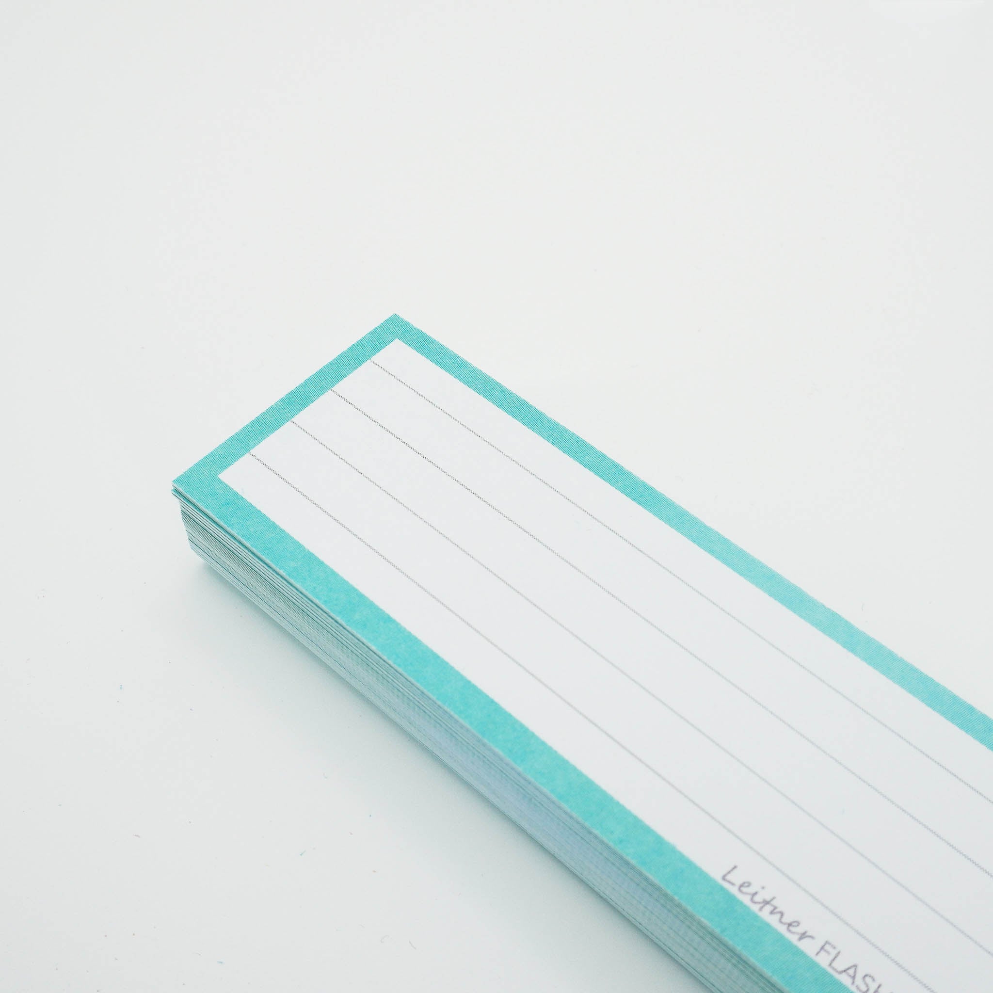 Leitner Vocabulary Cards Pastel Lined green 4