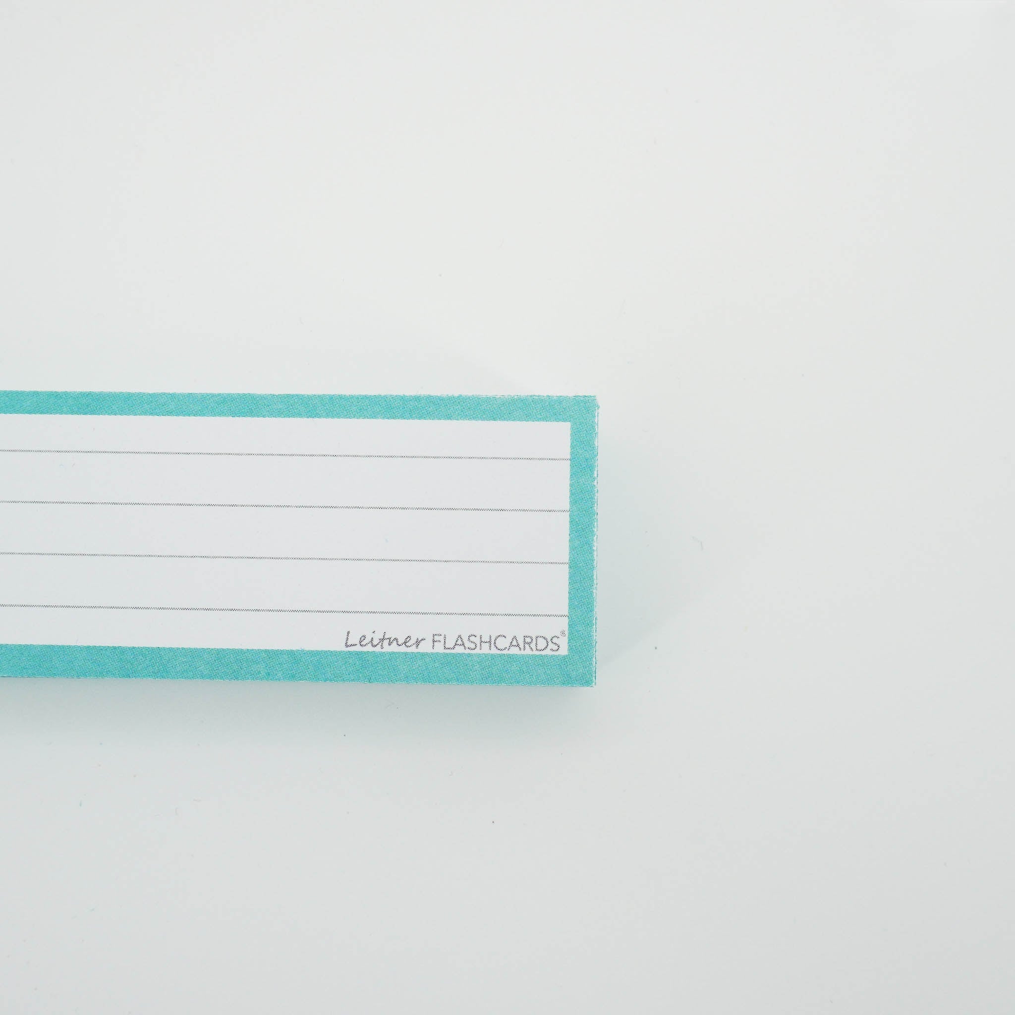 Leitner Vocabulary Cards Pastel Lined green 5