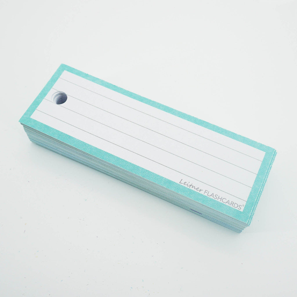 Leitner Vocabulary Cards Pastel Lined green 6