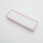 Leitner Vocabulary Cards Pastel Lined pink 2