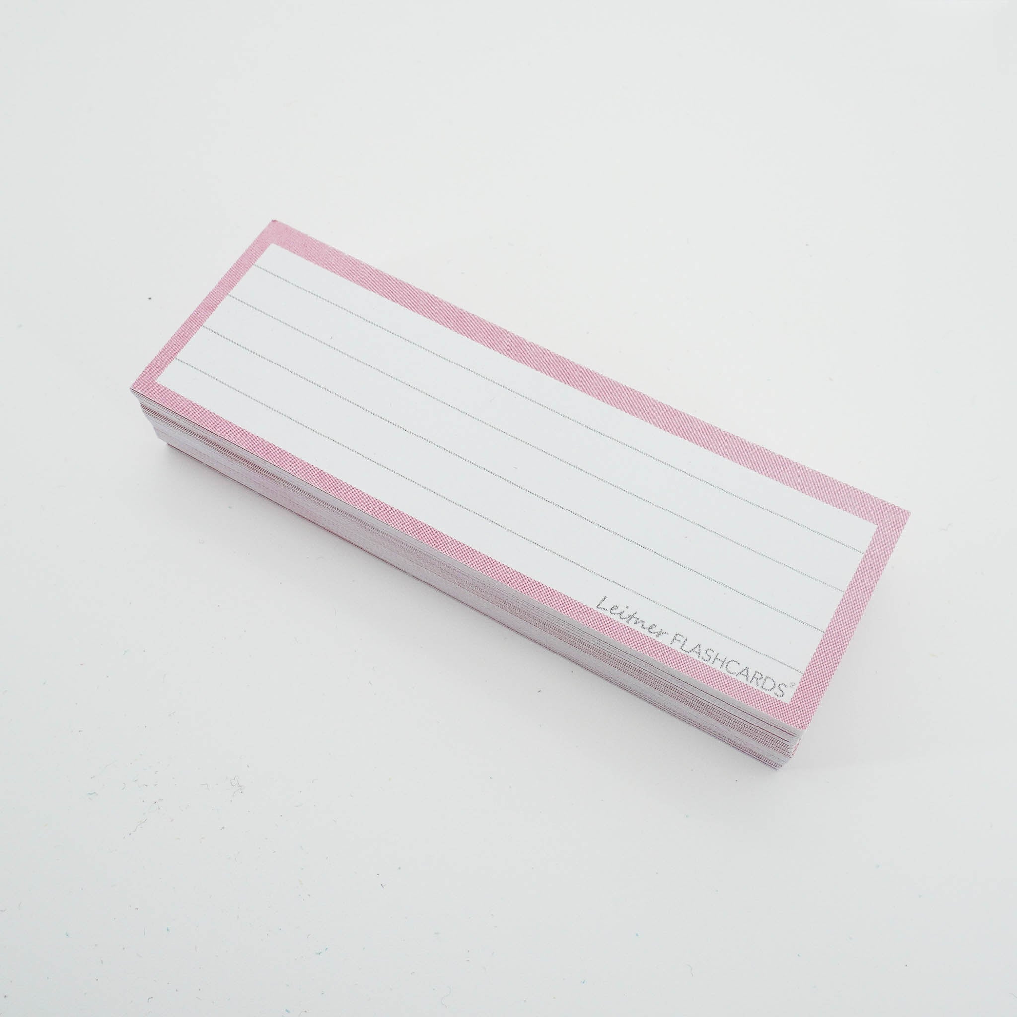 Leitner Vocabulary Cards Pastel Lined pink 2