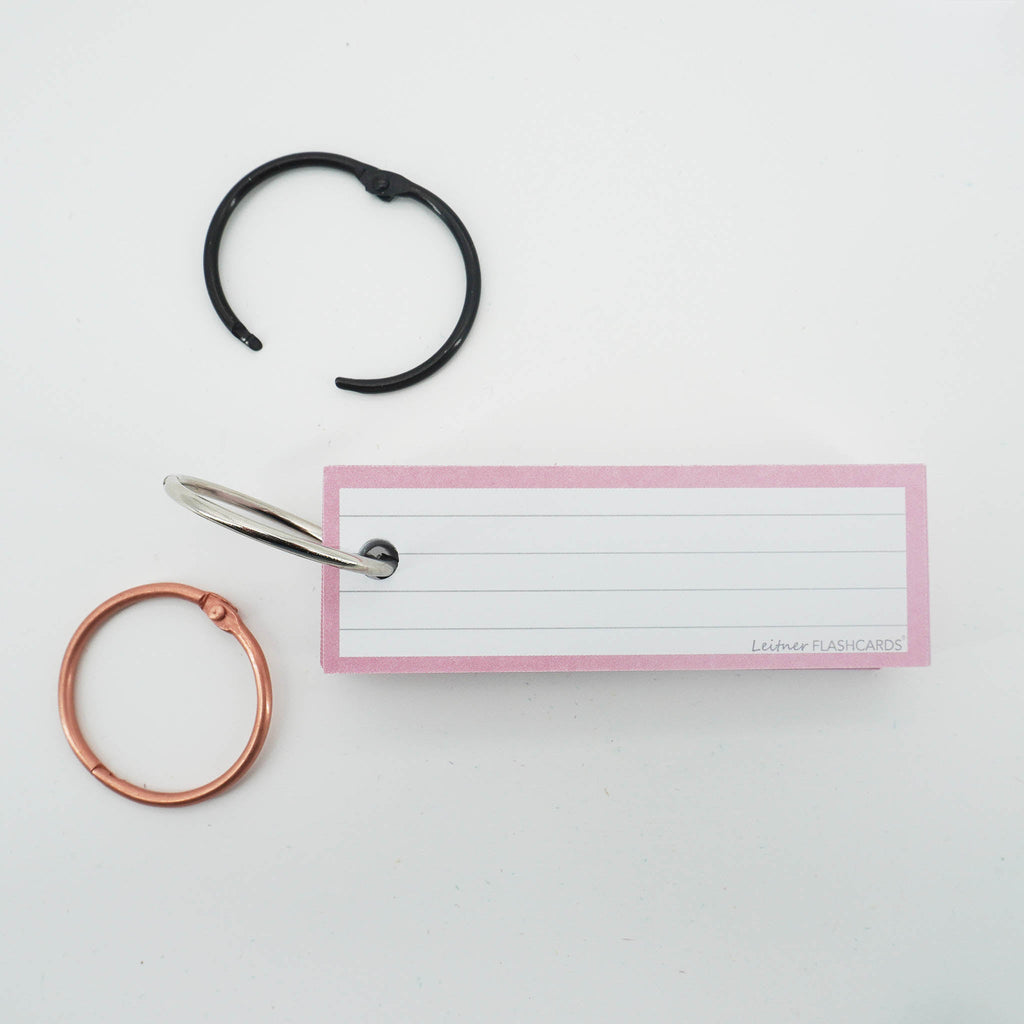 Leitner Vocabulary Cards Pastel Lined pink 3