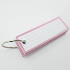 Leitner Vocabulary Cards Pastel Lined pink 4