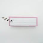 Leitner Vocabulary Cards Pastel Lined pink 5