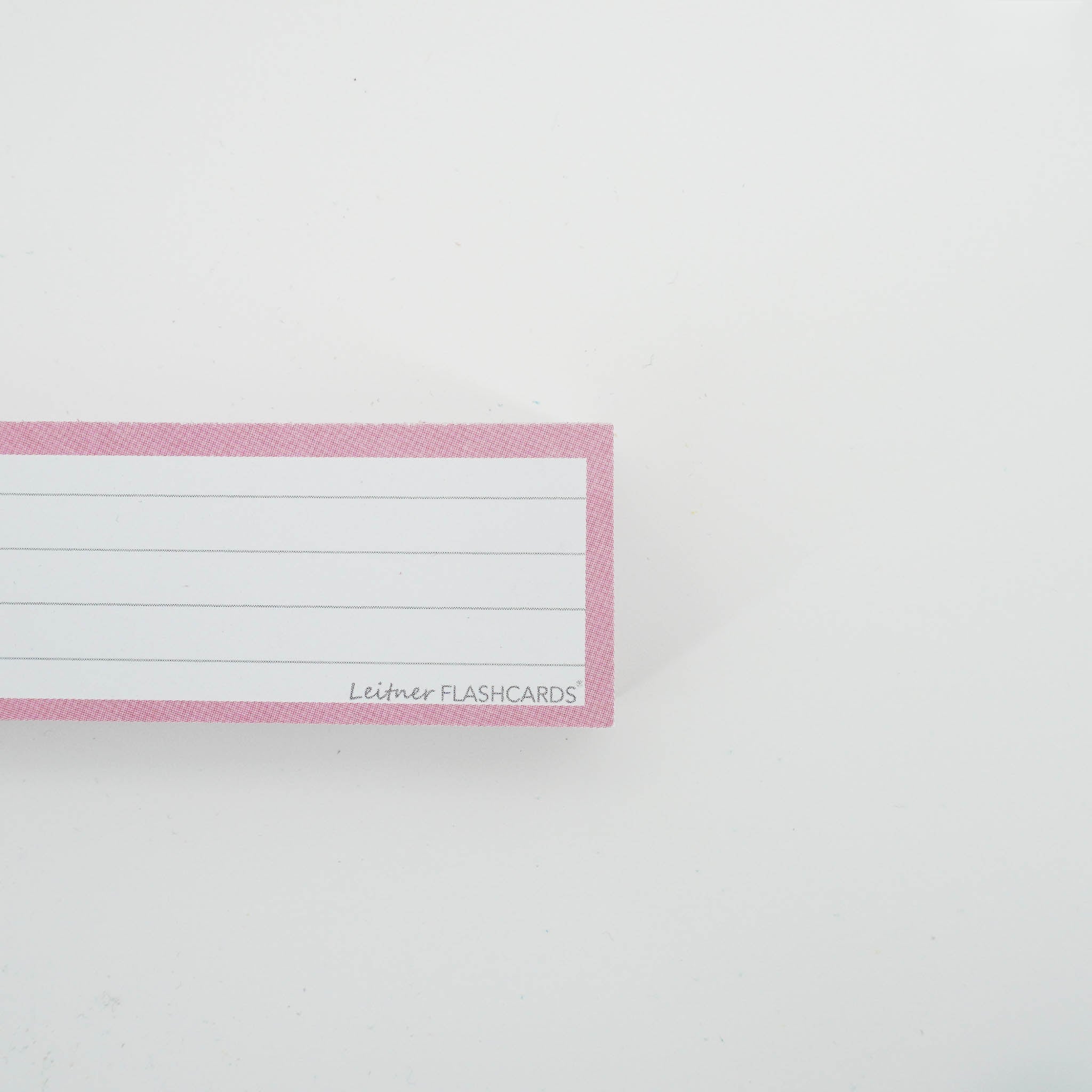 Leitner Vocabulary Cards Pastel Lined pink 8