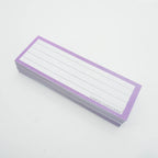 Leitner Vocabulary Cards Pastel Lined purple 2
