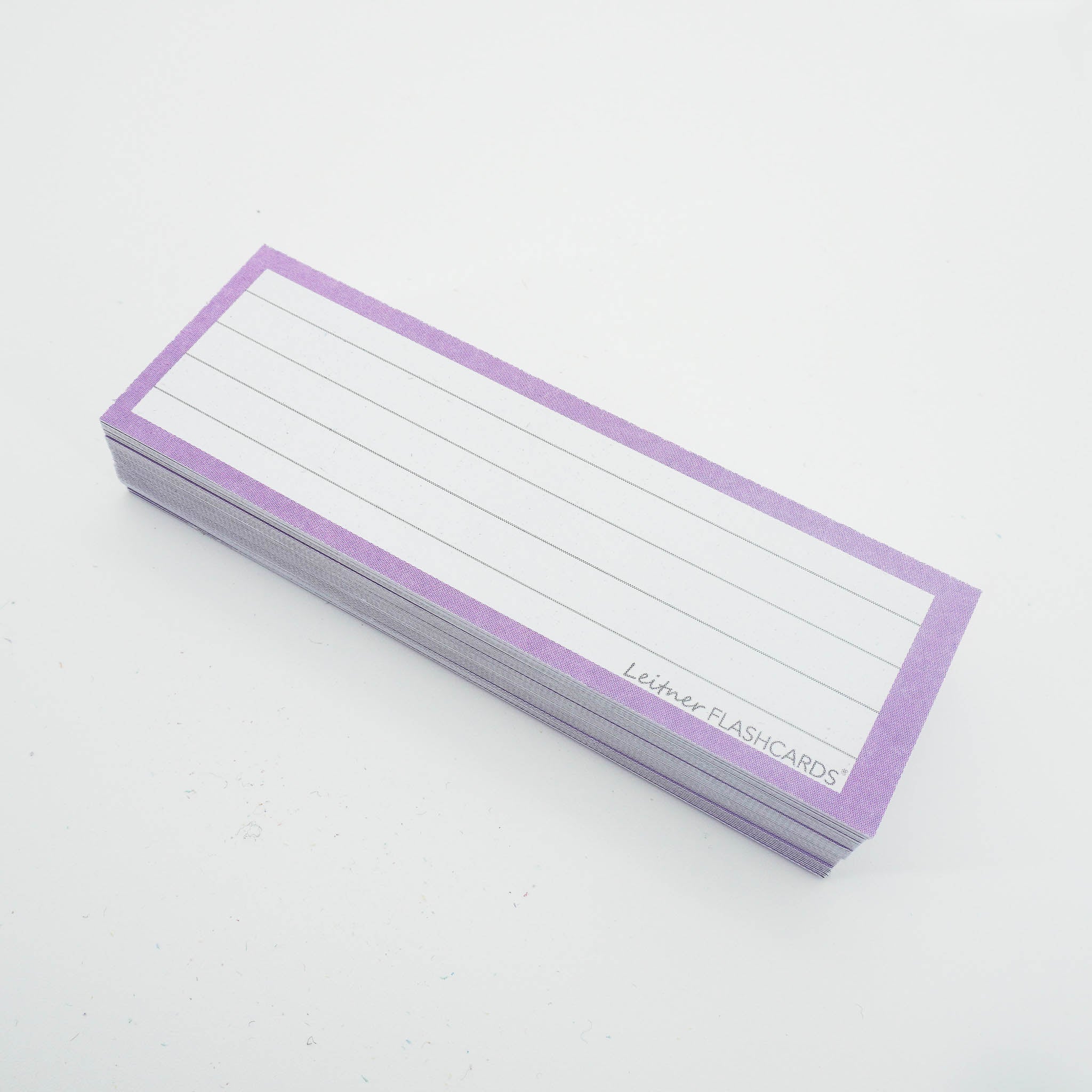 Leitner Vocabulary Cards Pastel Lined purple 2