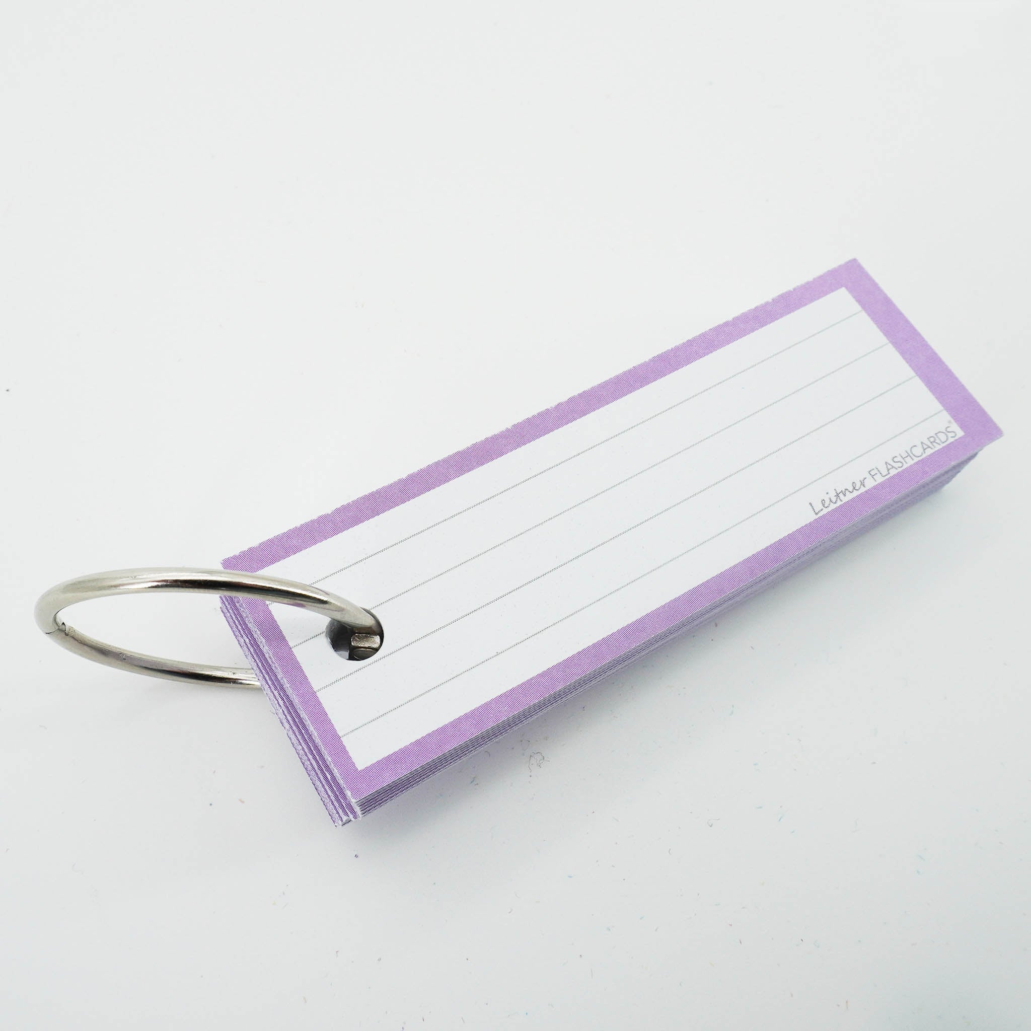Leitner Vocabulary Cards Pastel Lined purple 4
