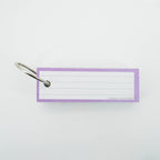 Leitner Vocabulary Cards Pastel Lined purple 5
