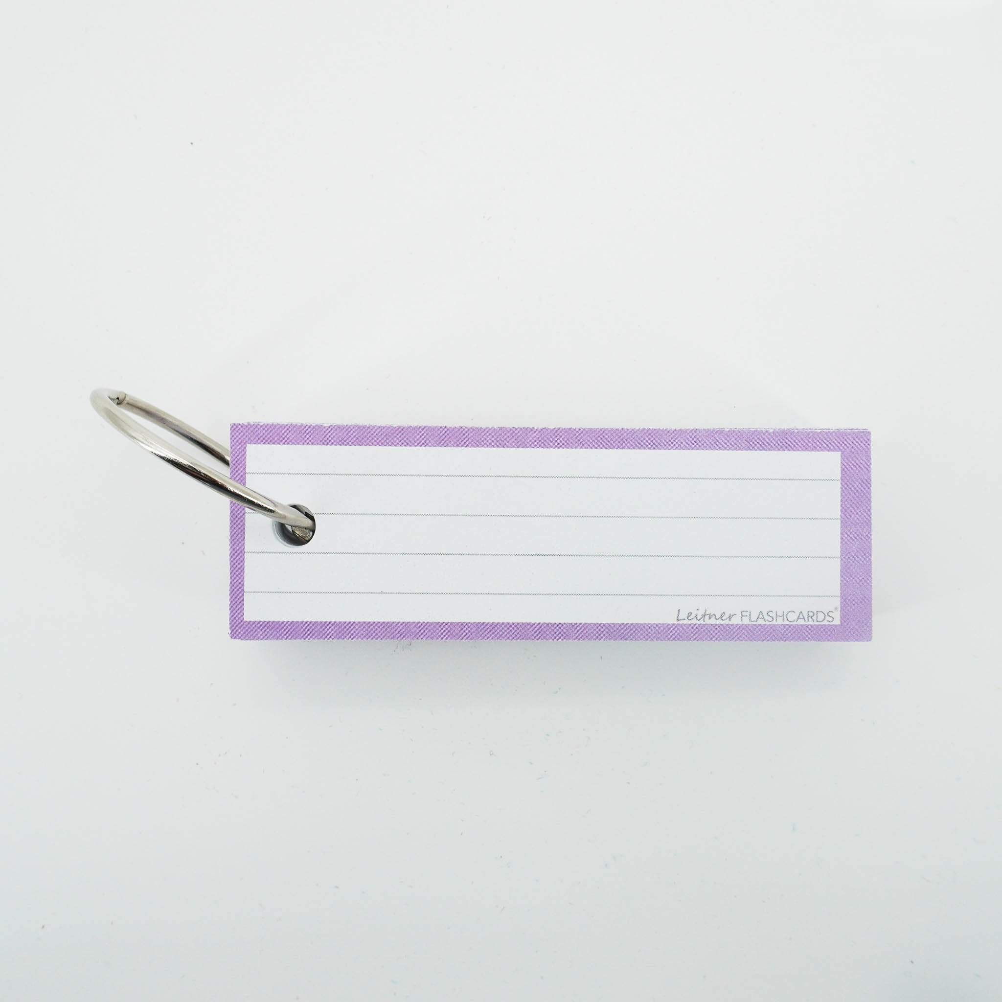 Leitner Vocabulary Cards Pastel Lined purple 5