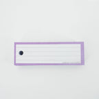 Leitner Vocabulary Cards Pastel Lined purple 6