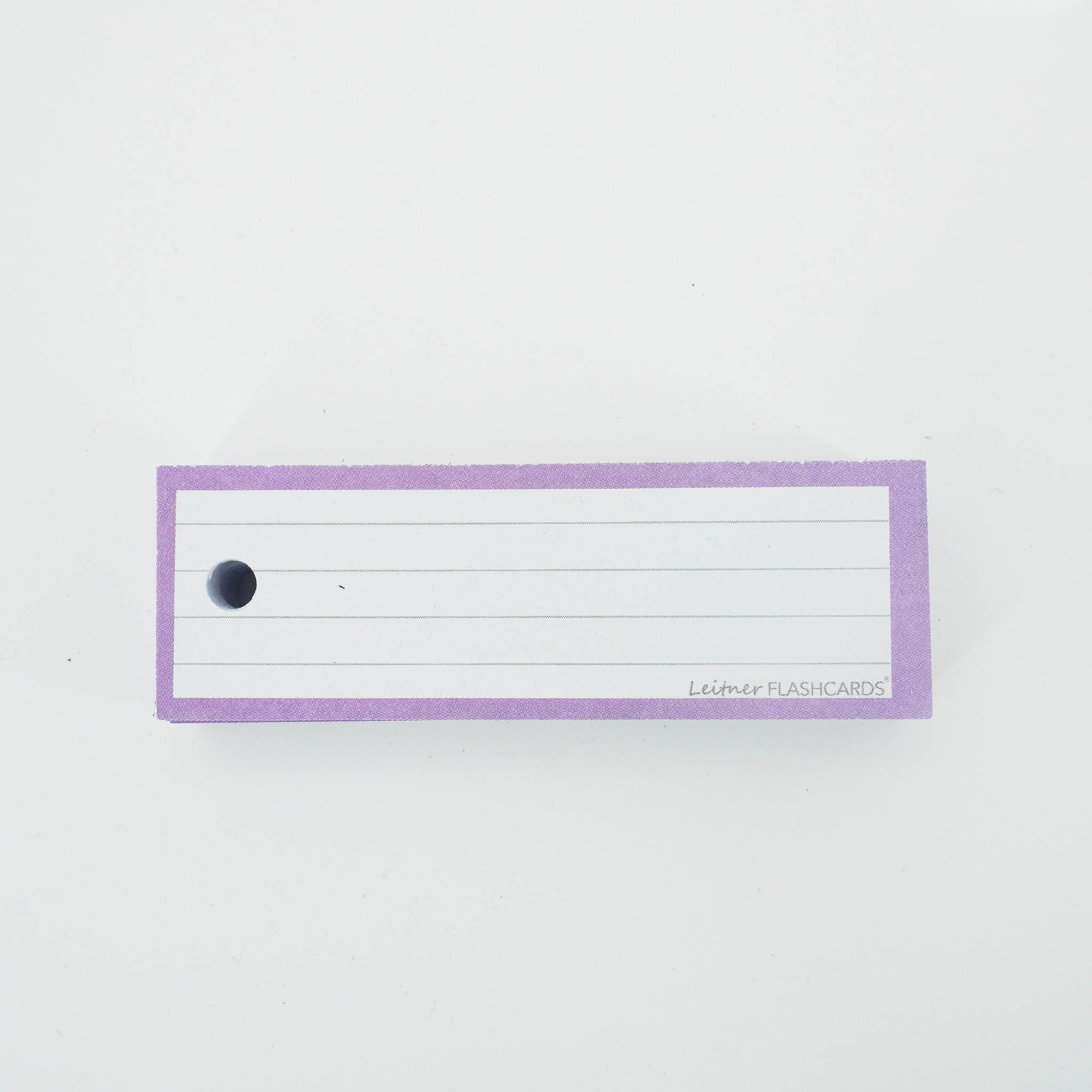 Leitner Vocabulary Cards Pastel Lined purple 6