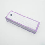 Leitner Vocabulary Cards Pastel Lined purple 7
