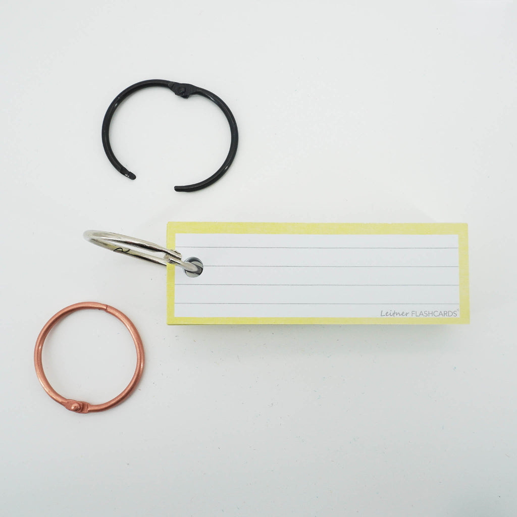 Leitner Vocabulary Cards Pastel Lined yellow 2