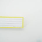Leitner Vocabulary Cards Pastel Lined yellow 4