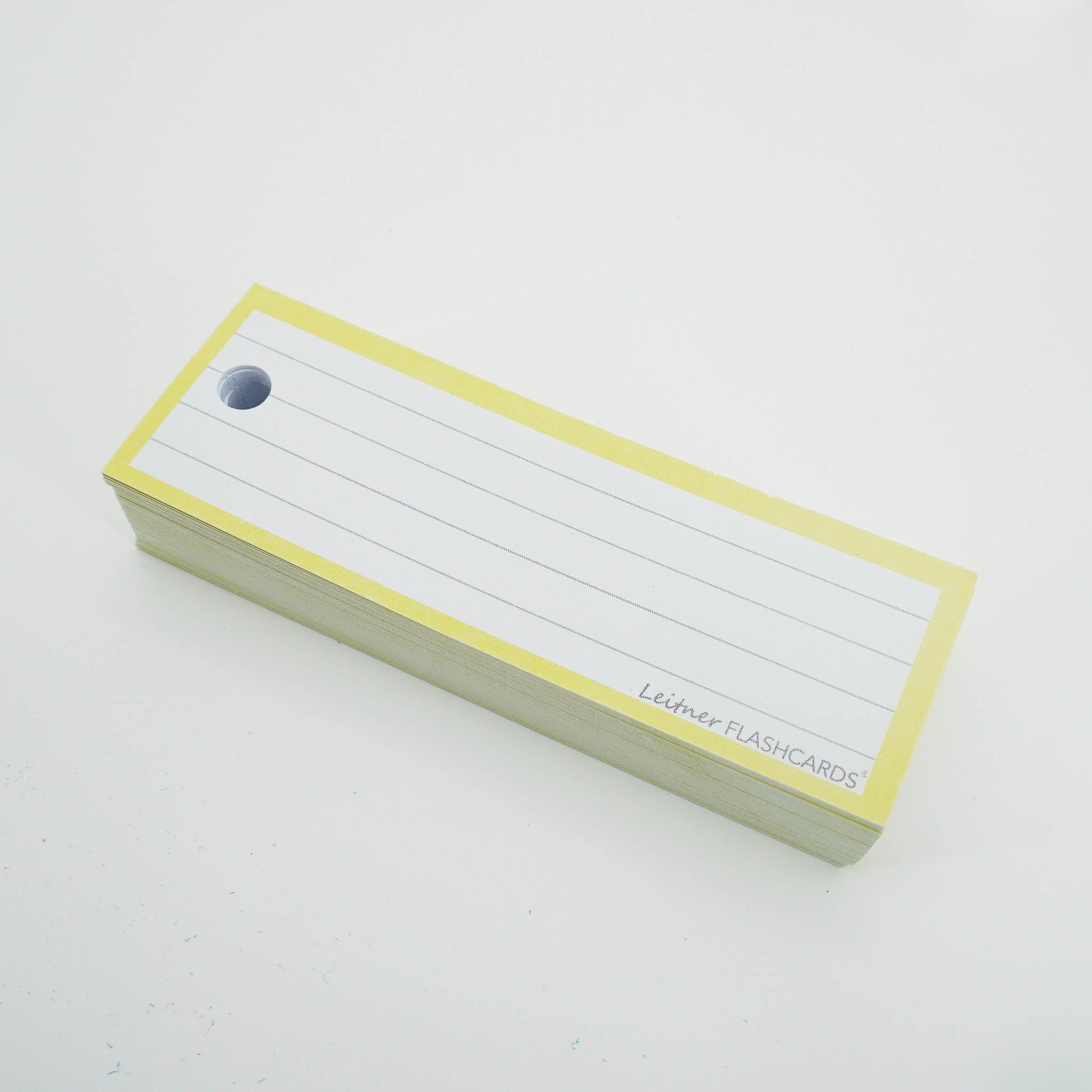 Leitner Vocabulary Cards Pastel Lined yellow 5