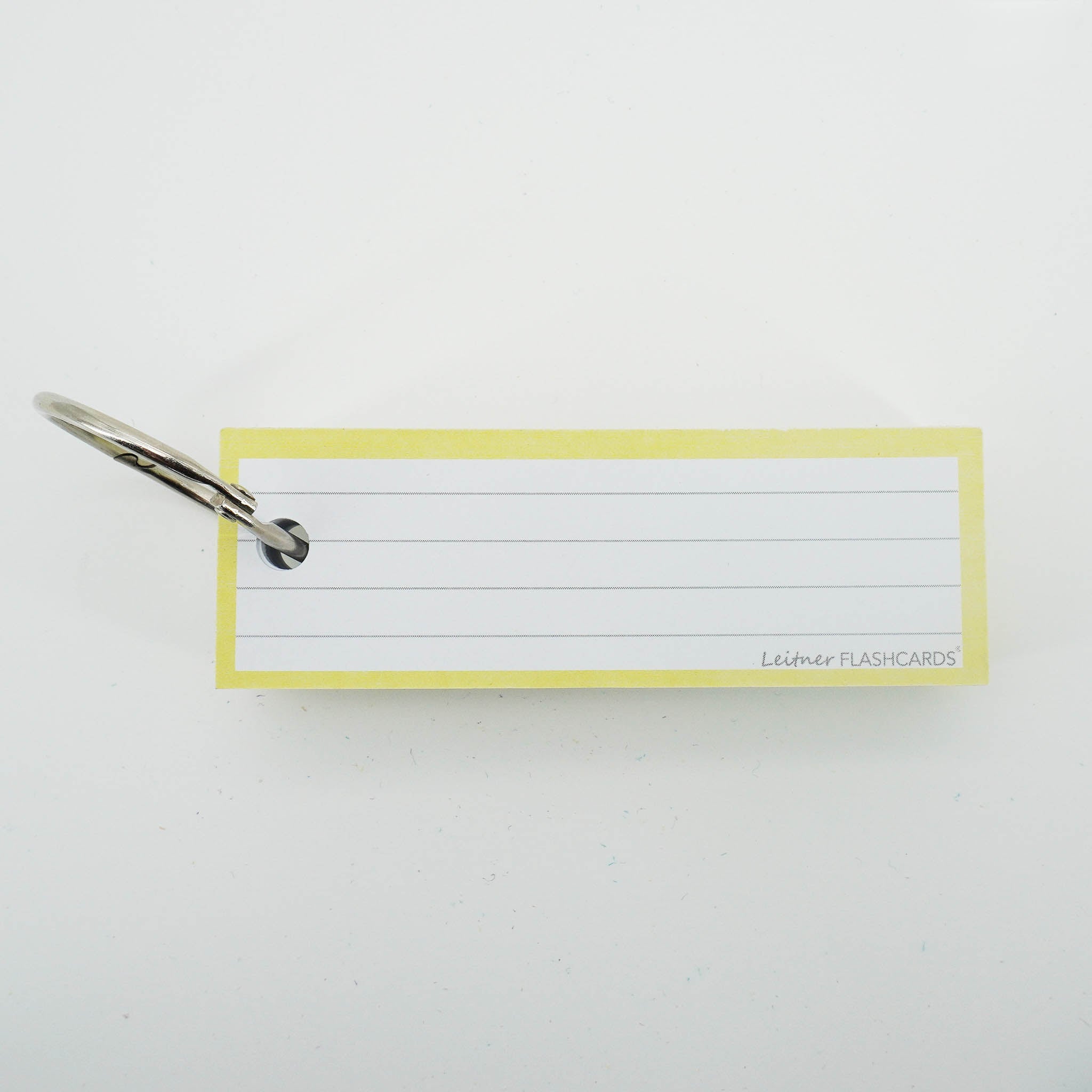 Leitner Vocabulary Cards Pastel Lined yellow 7