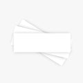 Leitner Vocabulary Cards Classic Blank - white