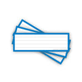 Leitner Vocabulary Cards Classic Lined blue