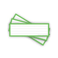 Leitner Vocabulary Cards Classic Lined green