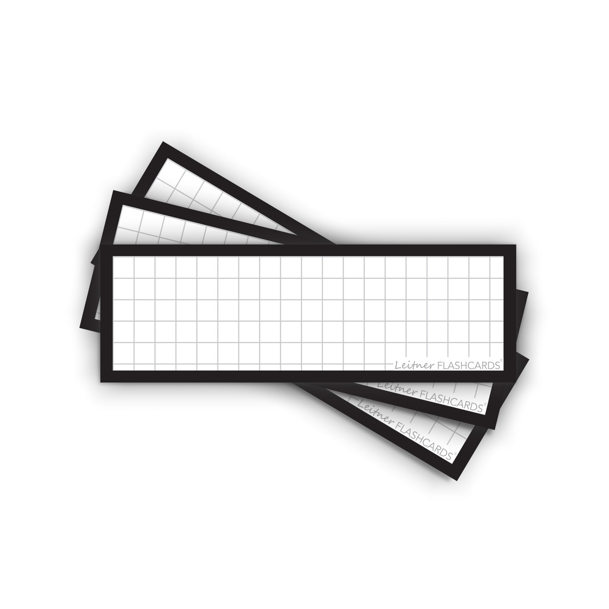 Leitner Vocabulary Cards Classic Squared black