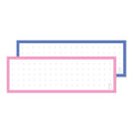 Leitner Vocabulary Cards Duo Dotted - Blueberry Bubble Tea