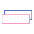 Leitner Vocabulary Cards Duo Dotted - Blueberry Bubble Tea