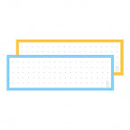 Leitner Vocabulary Cards Duo Dotted - Walk on the Beach