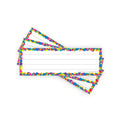 Leitner Vocabulary Cards Lined Confetti
