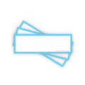 Leitner Vocabulary Cards Pastel Dotted blue