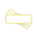 Leitner Vocabulary Cards Pastel Dotted yellow