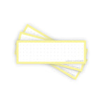 Leitner Vocabulary Cards Pastel Dotted yellow