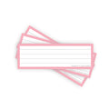 Leitner Vocabulary Cards Pastel Lined pink