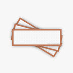 Leitner Vocabulary Cards Retro Dotted orange
