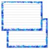 Blue Confetti Leitner Flashcards A7