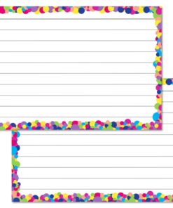 Confetti Multicolour Leitner Flashcards A7