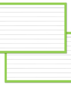 Light Green Leitner Flashcards A7