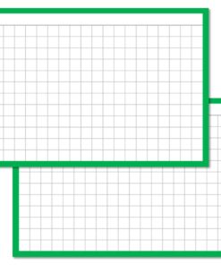 Checkered Green Leitner Flashcards A7