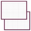 Checkered Purple Leitner Flashcards A7