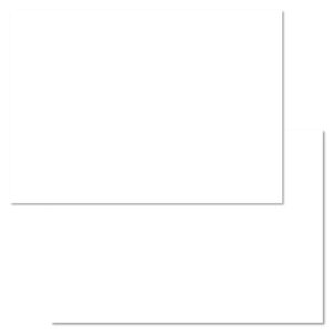 Blank Leitner Flashcards A6
