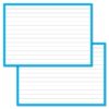 Blue Leitner Flashcards A6