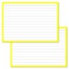 Yellow Leitner Flashcards A6