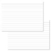 White Leitner Flashcards A6
