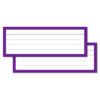 Purple Leitner Flashcards Halves