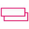 Pink Leitner Flashcards Halves